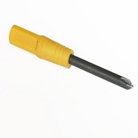 Phillips head plastic handle mini screwdriver