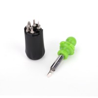 made in china easy use phillips slotted portable mini bottle shape screwdriver